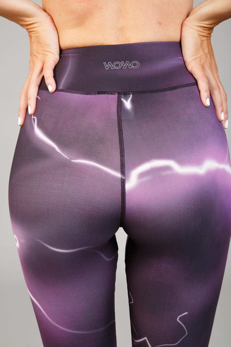 Dámske capri legíny, mliečny hodváb – 329