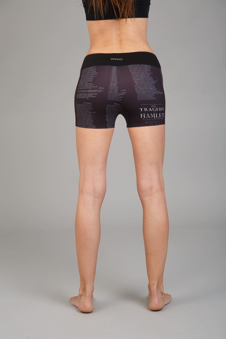 Dámske krátke legíny, mliečny hodváb – 508