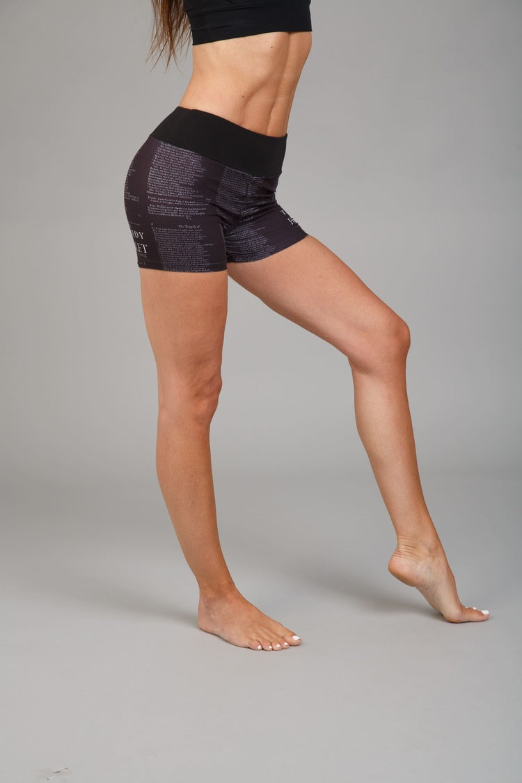 Dámske krátke legíny, mliečny hodváb – 508