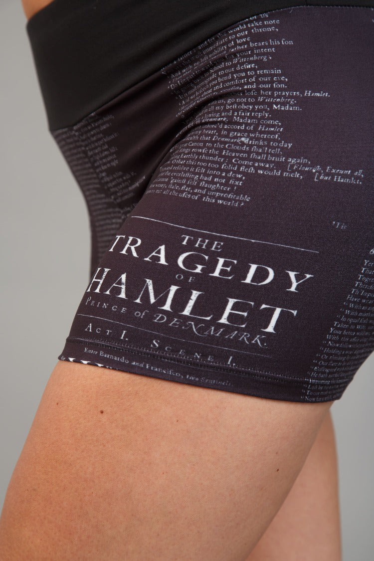 Dámske krátke legíny, mliečny hodváb – 508