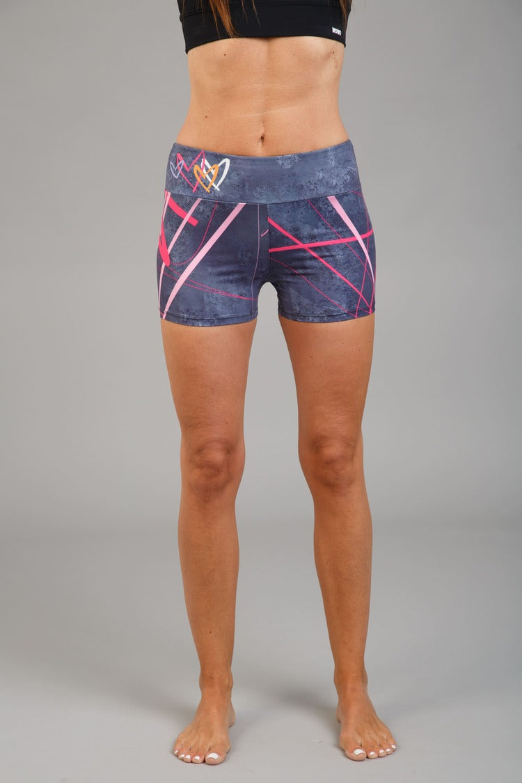 Dámske krátke legíny, mliečny hodváb – 511